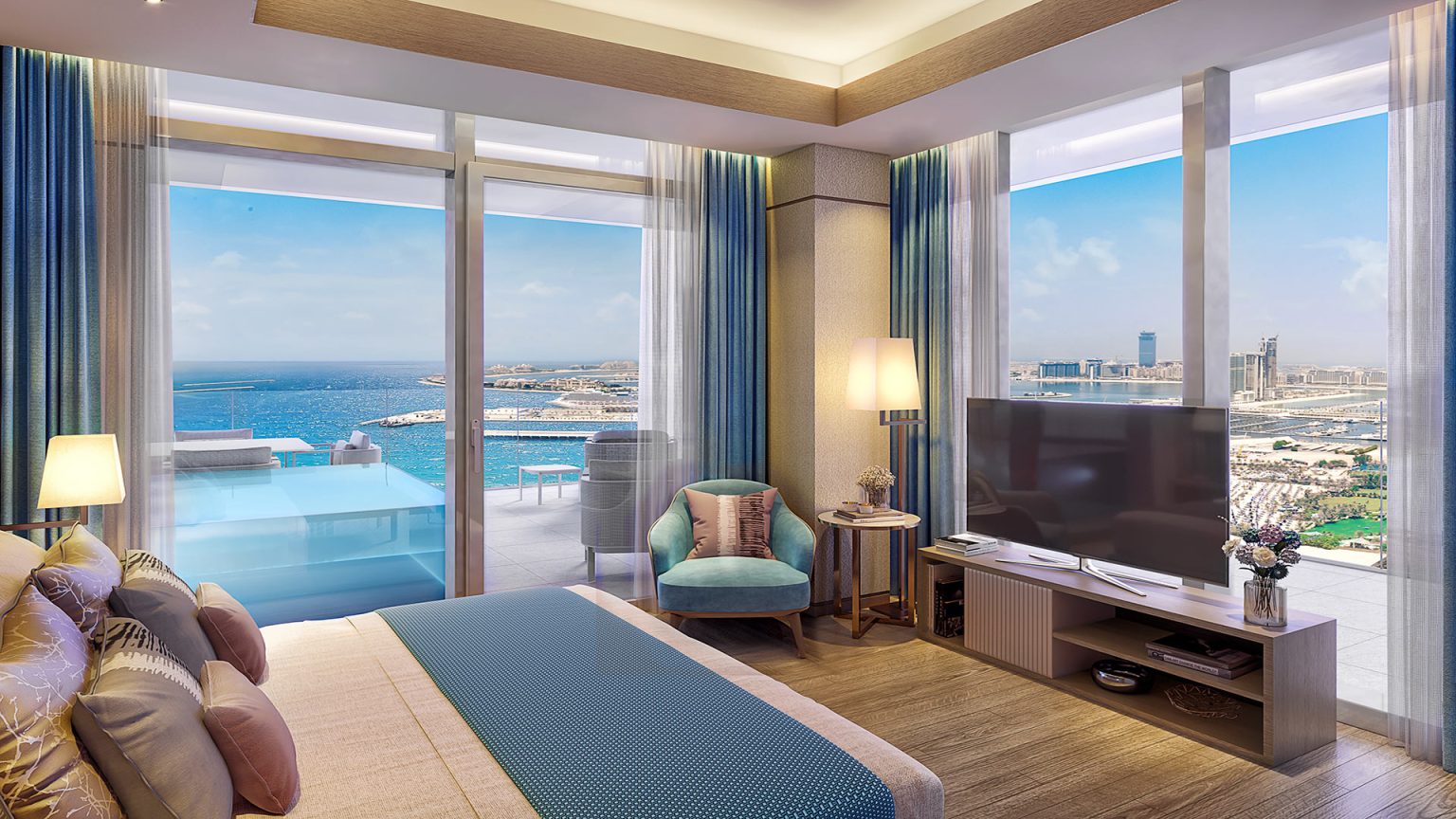 Bedroom Apartments In Five Luxe Jumeirah Beach Residence Dubai