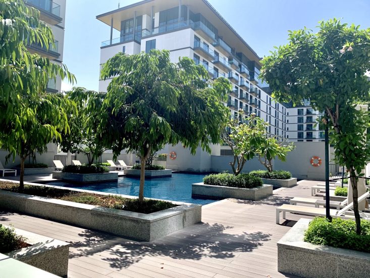 Hartland Greens Apartments By Sobha | Swimming Pool