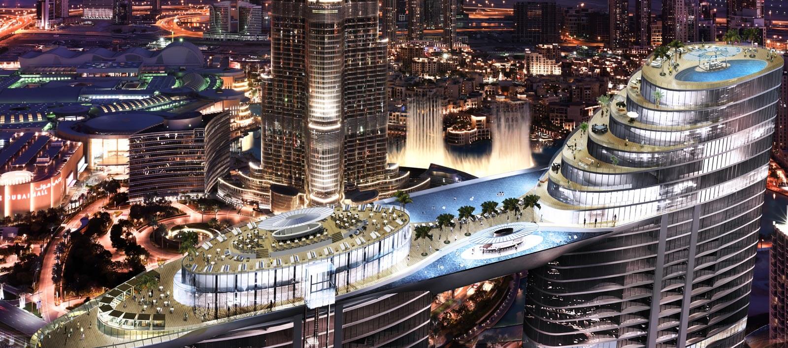 The Address Sky View Residences by Emaar Properties in Downtown Dubai