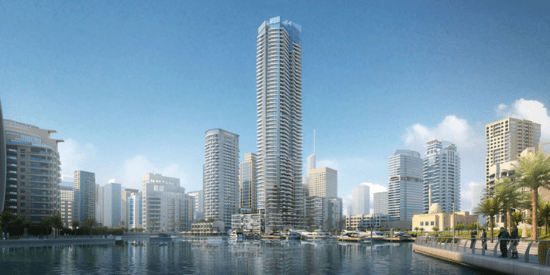 Stella Maris Tower is a 53-storey residential building in Dubai Marina, Dubai.