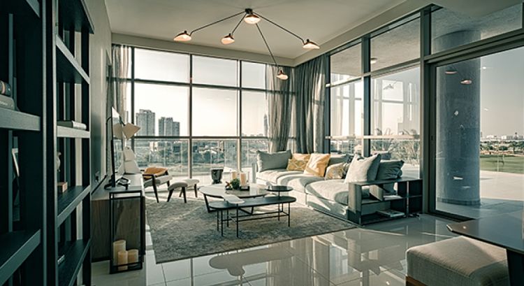 Luxury Apartments in Damac Hills - Interior1