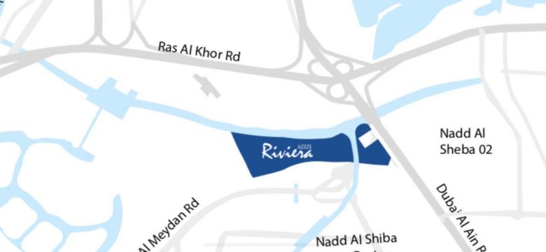 Azizi Riviera Location Map