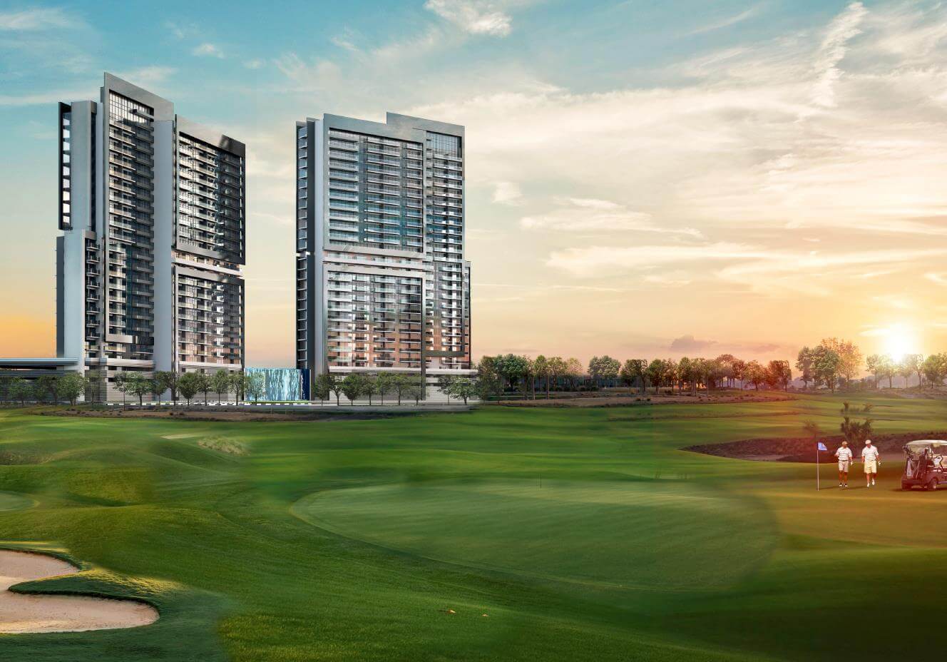 Golf Vita Apartments by Damac properties in Damac Hills