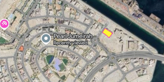 Exclusive Villa Plot for Sale in Pearl Jumeirah