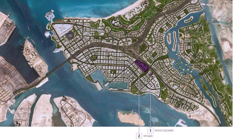 Soho Square Apartments | Residences in Saadiyat Island, Abu Dhabi