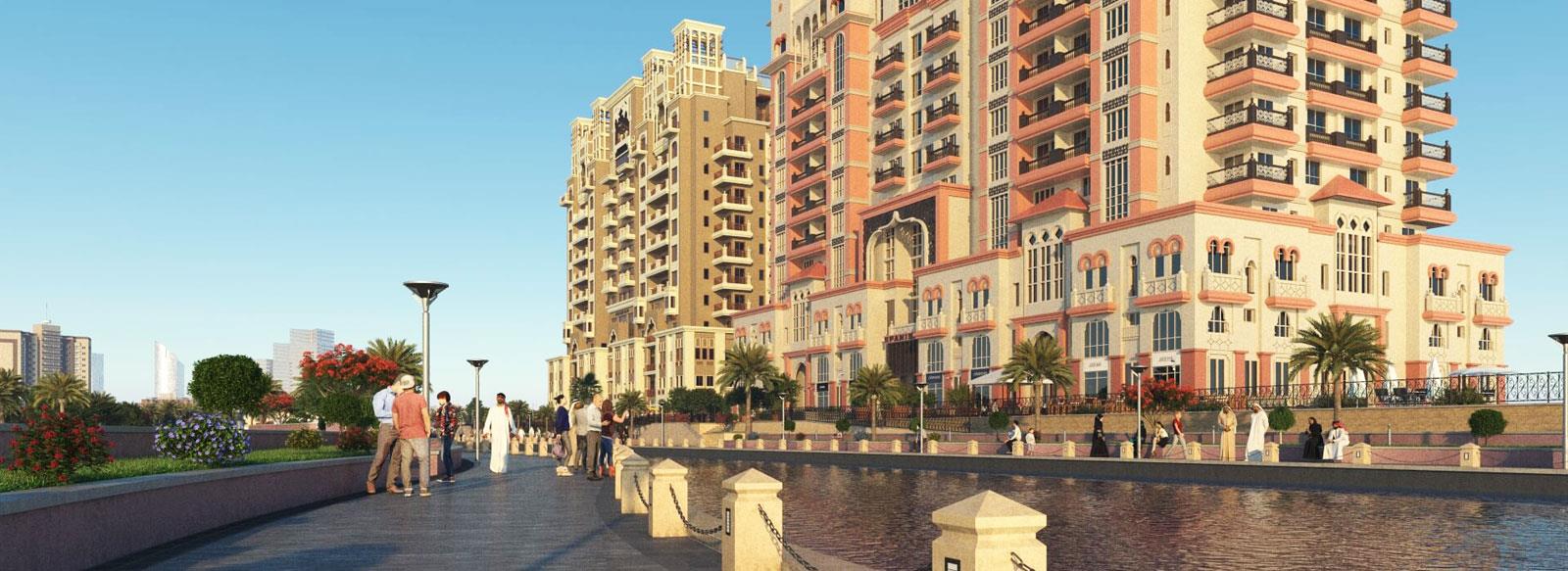 Canal Residence West - Arabian Tower at Dubai Sports City