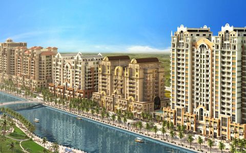 Canal Residence West - Venetian Tower in Dubai Sports City