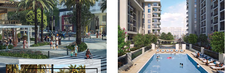 Rawda II Apartments in Town Square Dubai | NSHAMA Property Developers