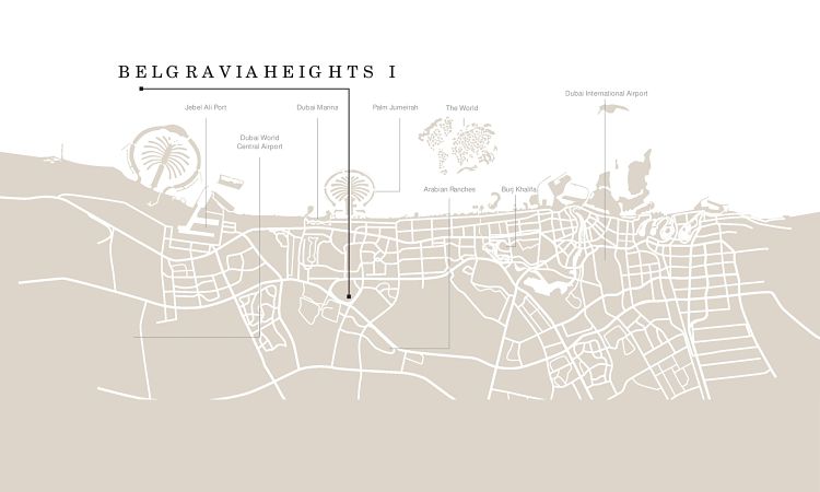 Belgravia Heights I - Location Map