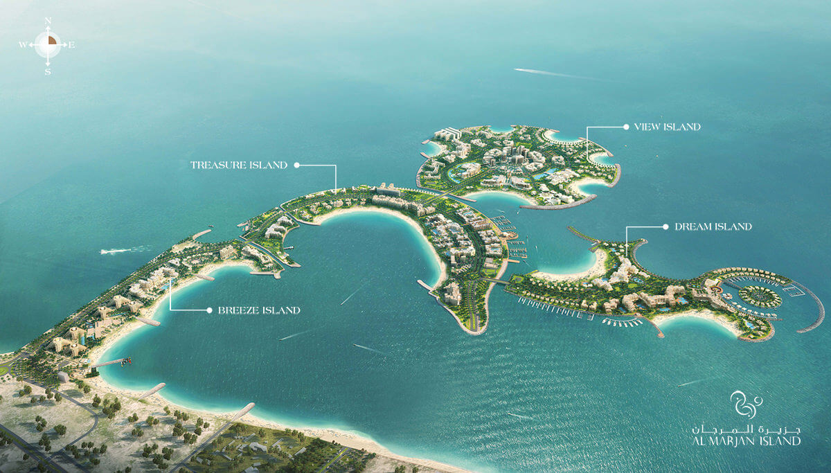 Properties for sale in Al Marjan Island | dxboffplan