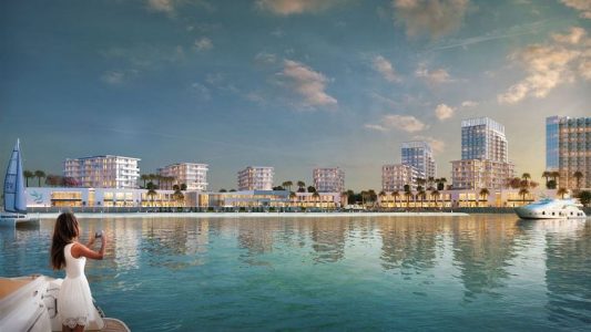 Blue Bay Apartments Ajmal Makan in Sharjah Waterfront City | Sharjah Oasis Real Estate