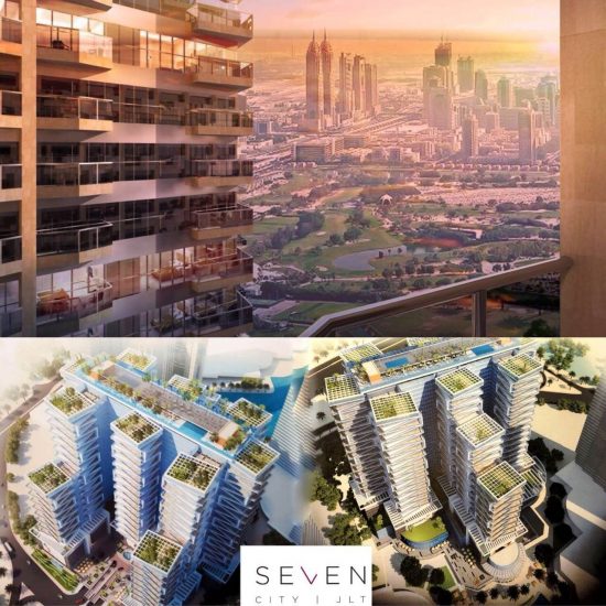 Seven City JLT, Luxury Apartments in Cluster Z - Jumeirah Lakes Towers