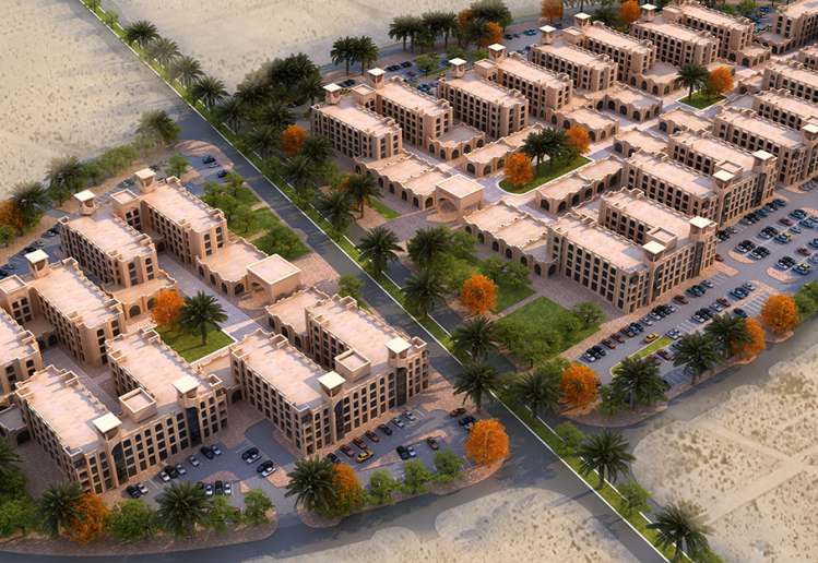 منطقه 200 با مدیریت شرکت واحه الزوایه برای سرمایه گذاری در پروژه های املاک و مستغلات واقع در قلب مرکز پروژه واحه الزوایه