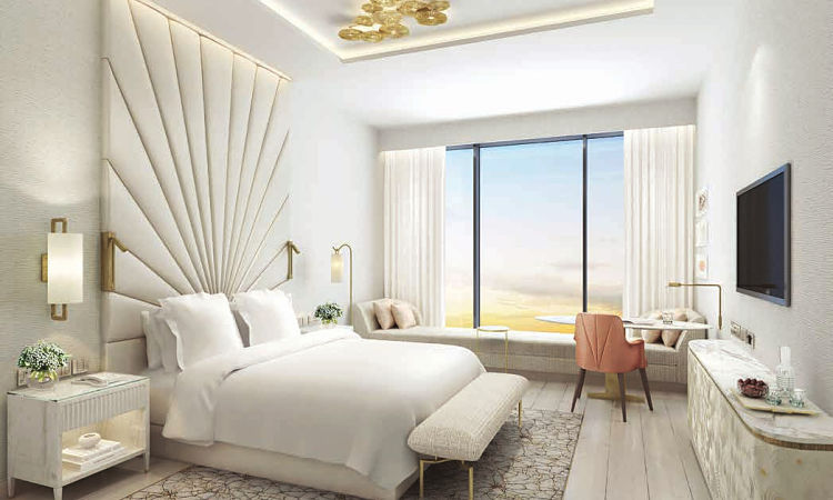 The Palm Tower - Elegant Bedroom
