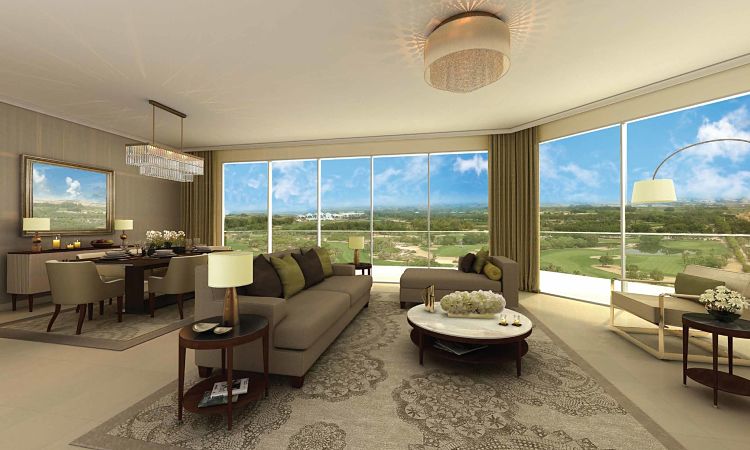 The Hills Residential Apartments - Living Room