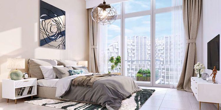 Fawad Azizi - Bedroom, Fawad Azizi Residential Apartments| Project of Azizi Developers