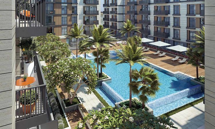 Belgravia Square is a residential development in Jumeirah Village Circle by Ellington Properties offering Studio, 1BR, 2BR apartments with superior amenities.