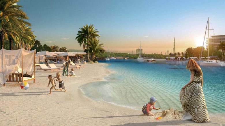 Breeze Creek Beach in Dubai Creek Harbour | Emaar Properties