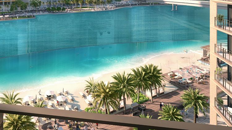 Sunset Creek Beach in Dubai Creek Harbour | Emaar Properties