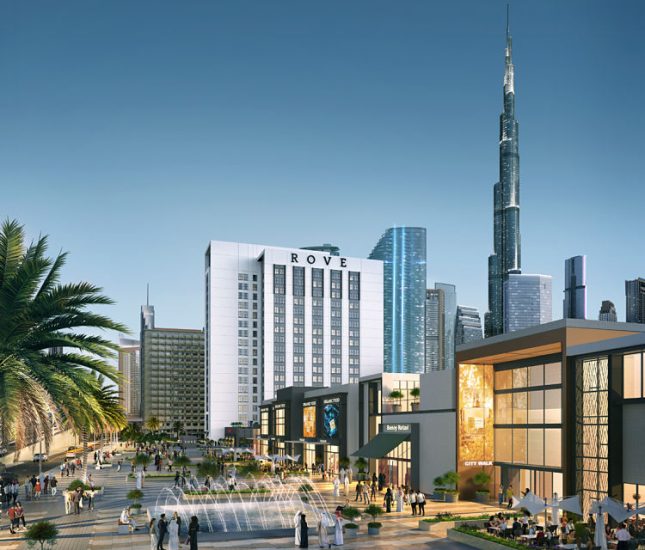 Rove Hotel in CityWalk Dubai | Emaar Properties