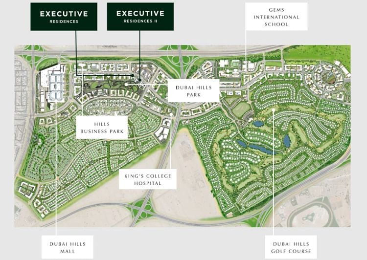 Executive Residences II in Dubai Hills Estate | Emaar Properties