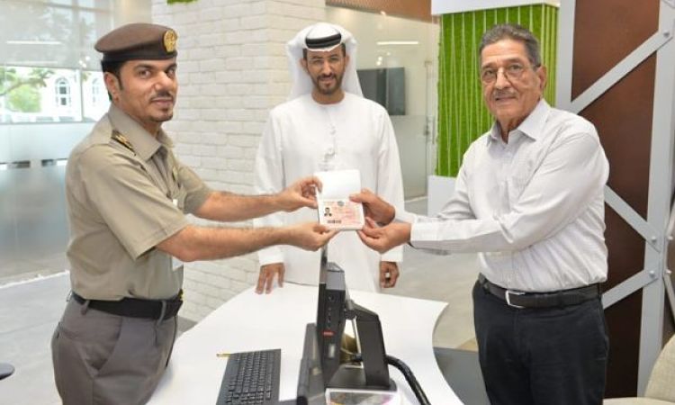 Two Indian Man Receiving a Special Visa of Dubai