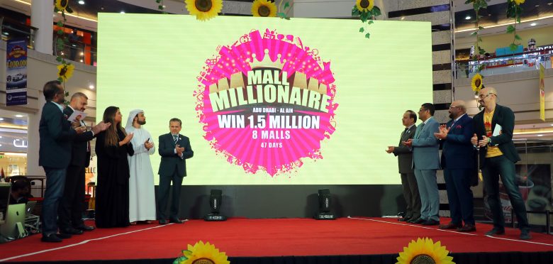 mall millionaire meg shopper prize winner event