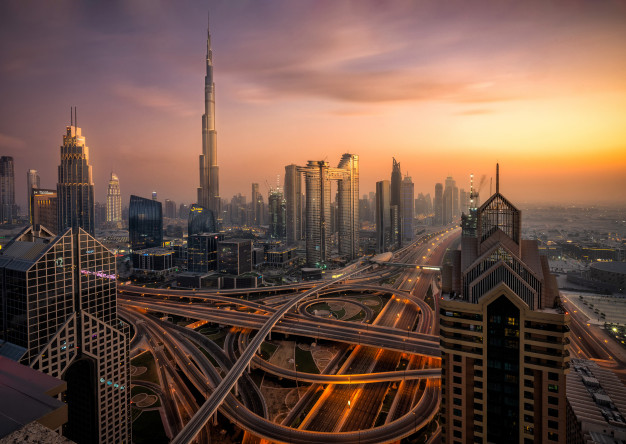 Dubai Skyline as one of the most attractive views and destination