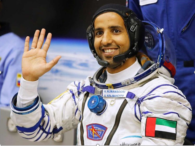 Sheikh Mohammed and citizens talked to UAE astronaut Hazzaa Al Mansoori from ISS