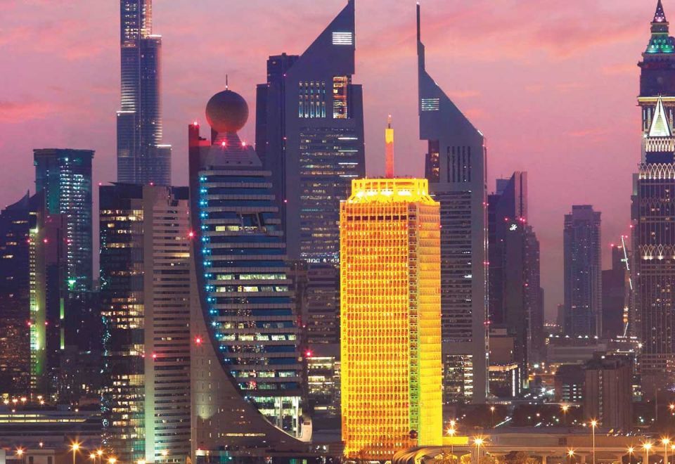Dubai-skyline - DWTC
