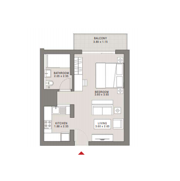 Studio Apartment For Sale In Hartland Greens Building 5 & 6 