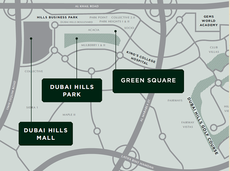 Green Square Apartments At Dubai Hills Estate | Emaar Properties