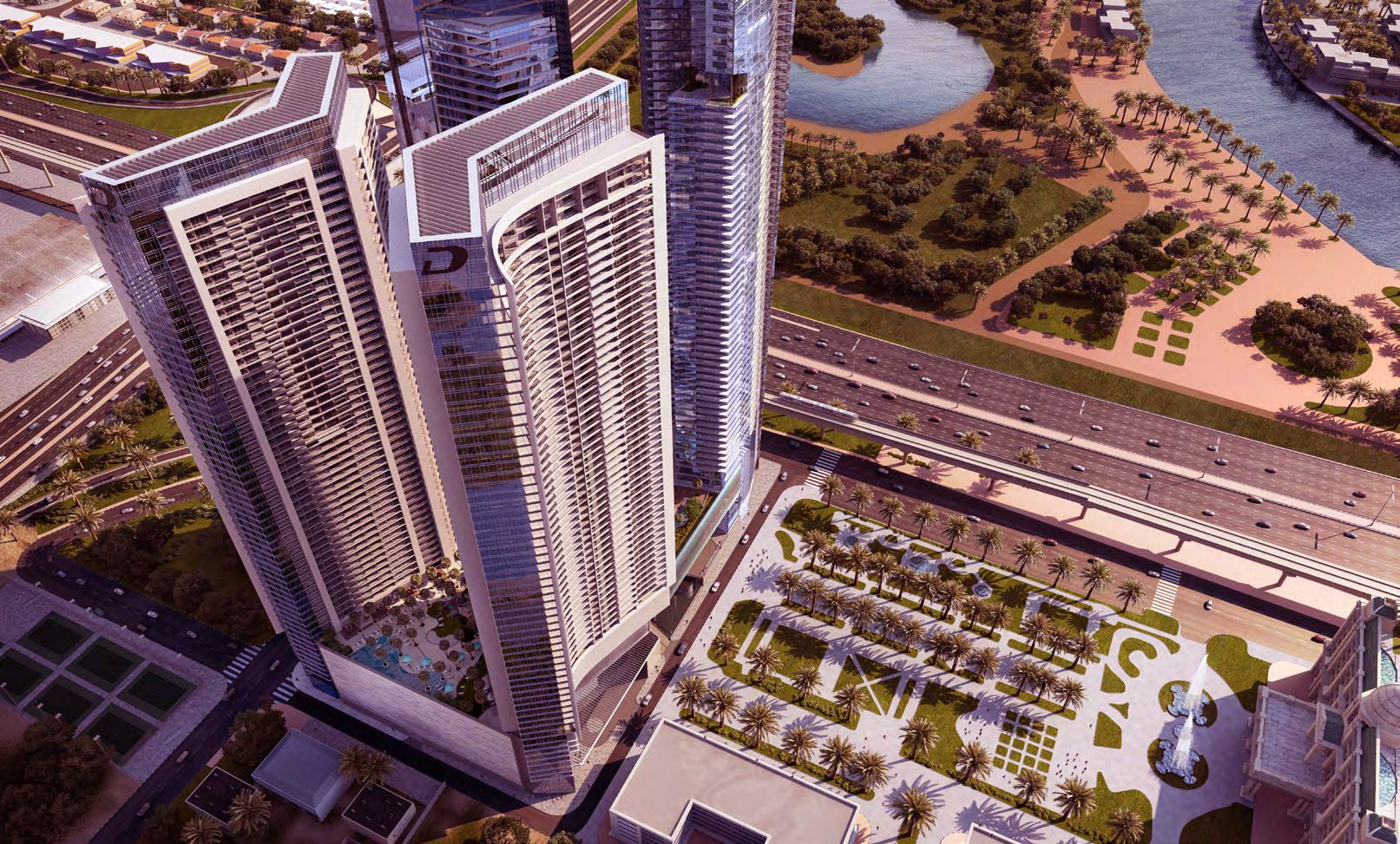 Aykon Heights at Sheikh Zayed Road | Damac Properties