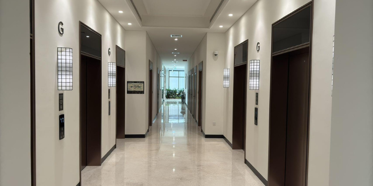 Luxury 1BR in Creek Palace with Burj Khalifa & Sea View