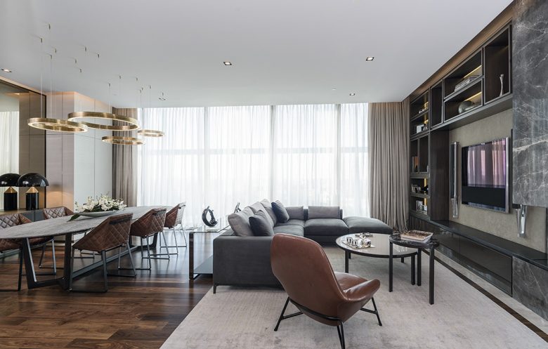 The Address Residence Tower At Emaar Square Istanbul | Living Room