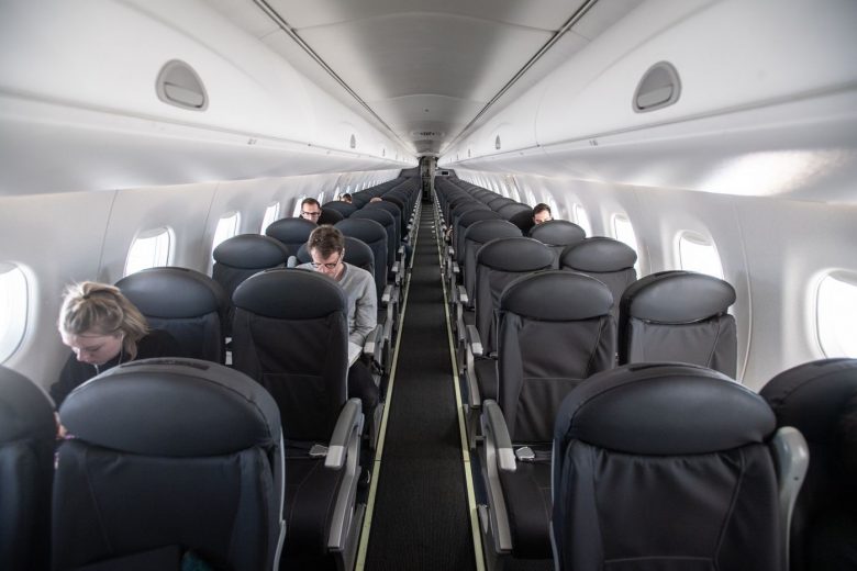Empty Flight Seats From Social Distancing