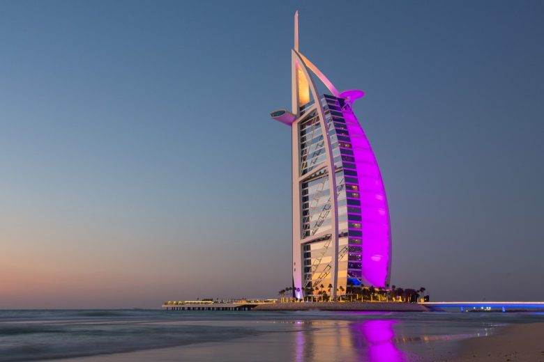 Burj Al Arab located in Jumeirah the only seven-star hotel in the world a popular place to visit