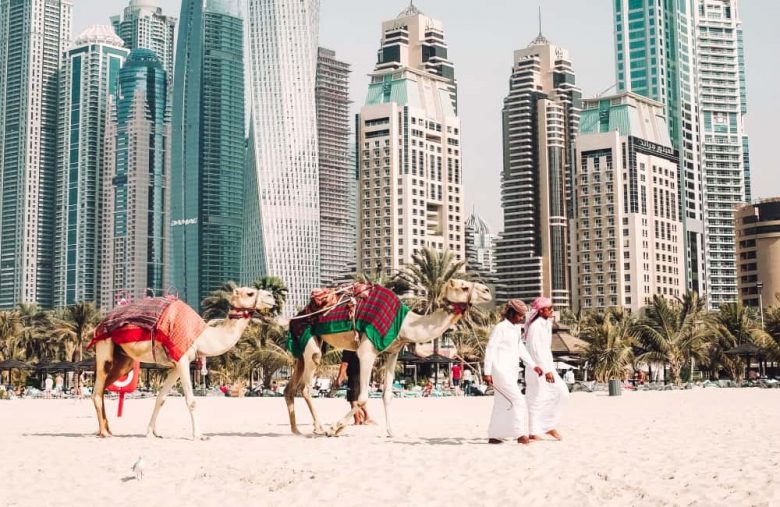 Dubai beach lifestyle; Dubai Earnings are tax free in the UAE