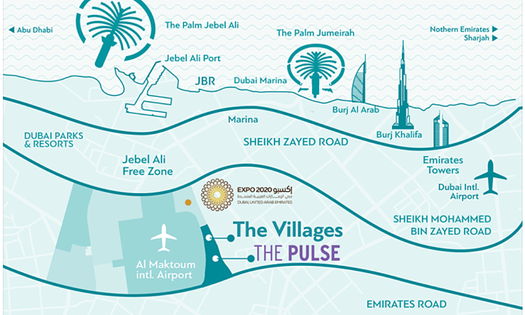 The Pulse Townhouses At Dubai South 