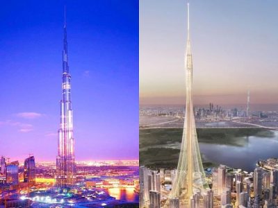 Burj Khalifa vs Dubai Creek Tower