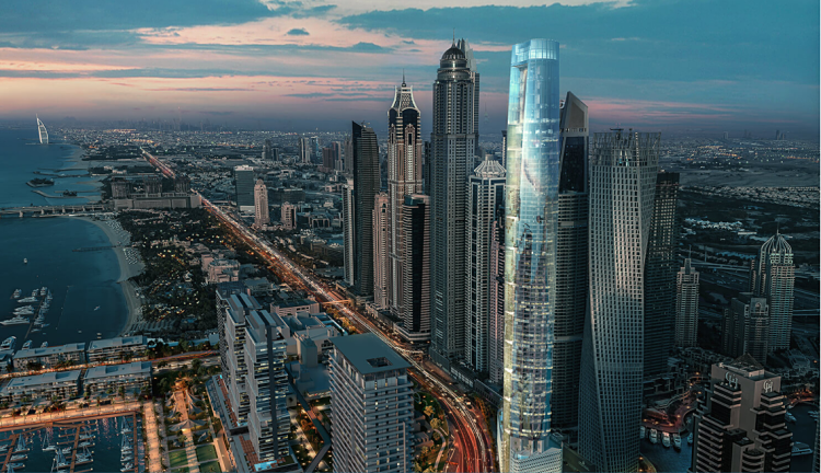 CIEL Hotel By The First Group | The Luxurious Waterfront Project in Dubai Marina