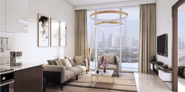 Park Avenue Apartments - Stylish Living Room