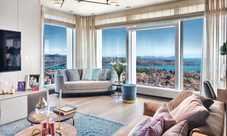 Quasar Tower - Stylish Design Living Room
