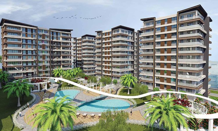Botanica Istanbul Apartments - Open Spaces