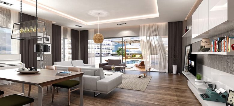 Gümüş Panorama Apartments - Stylish Interior