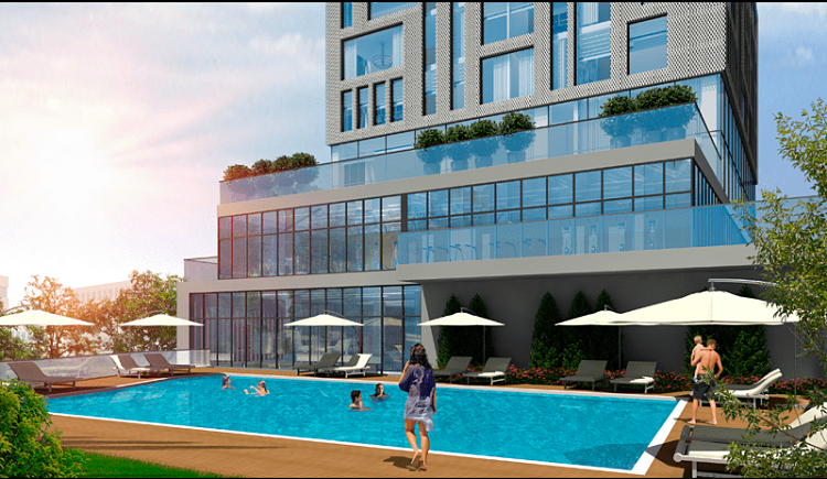 Istanbul 216 Apartments - Pool Area