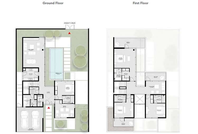 4 Bedroom Sendian Park Villa - Plan A
