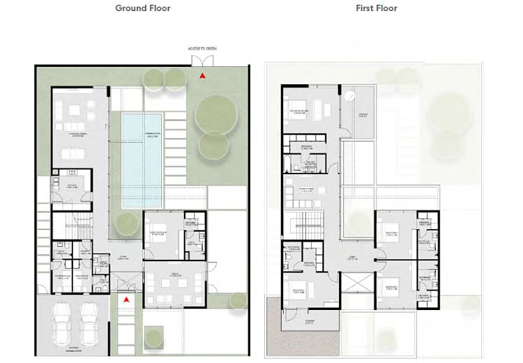 5 Bedroom Sendian Park Villa - Plan A