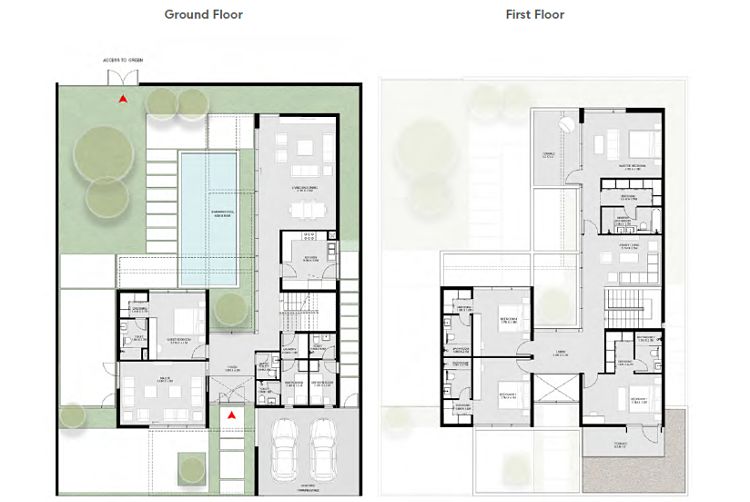 5 Bedroom Sendian Park Villa - Plan B