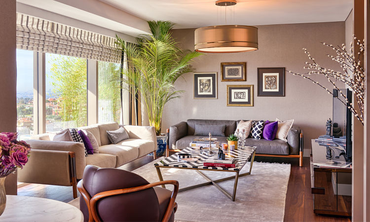 Acar Blu Residence - Living Room